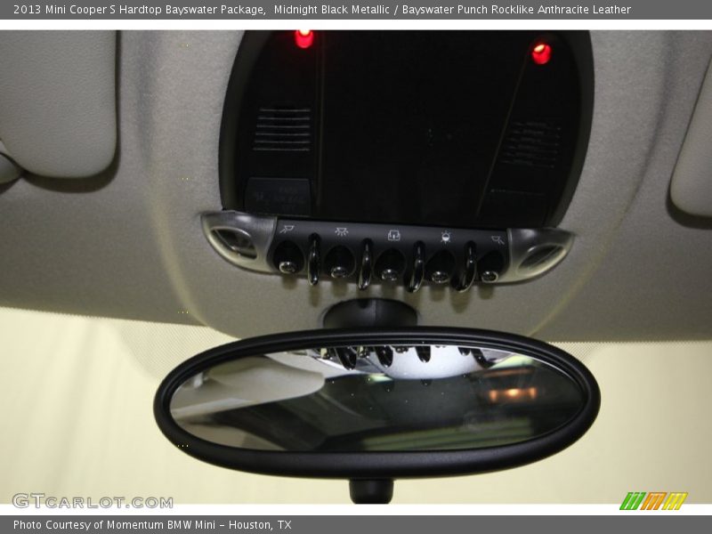 Midnight Black Metallic / Bayswater Punch Rocklike Anthracite Leather 2013 Mini Cooper S Hardtop Bayswater Package