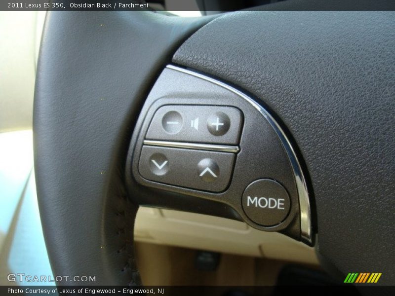 Obsidian Black / Parchment 2011 Lexus ES 350