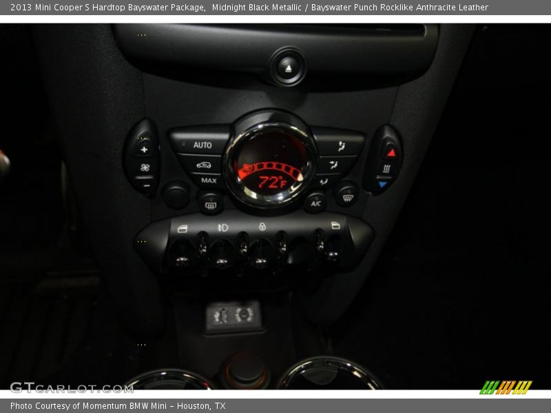 Midnight Black Metallic / Bayswater Punch Rocklike Anthracite Leather 2013 Mini Cooper S Hardtop Bayswater Package