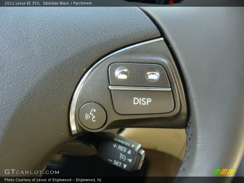 Obsidian Black / Parchment 2011 Lexus ES 350