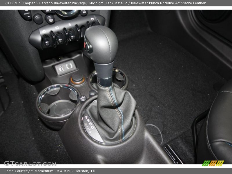 Midnight Black Metallic / Bayswater Punch Rocklike Anthracite Leather 2013 Mini Cooper S Hardtop Bayswater Package