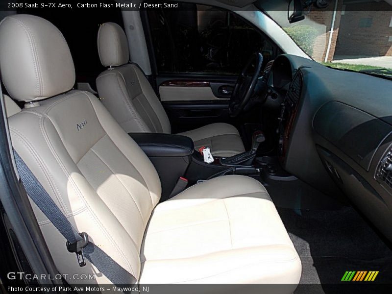 Carbon Flash Metallic / Desert Sand 2008 Saab 9-7X Aero