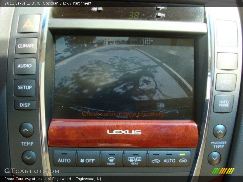 Obsidian Black / Parchment 2011 Lexus ES 350