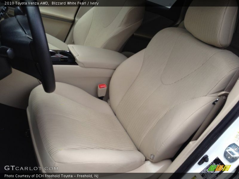Blizzard White Pearl / Ivory 2010 Toyota Venza AWD
