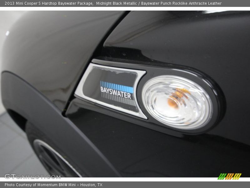 Midnight Black Metallic / Bayswater Punch Rocklike Anthracite Leather 2013 Mini Cooper S Hardtop Bayswater Package