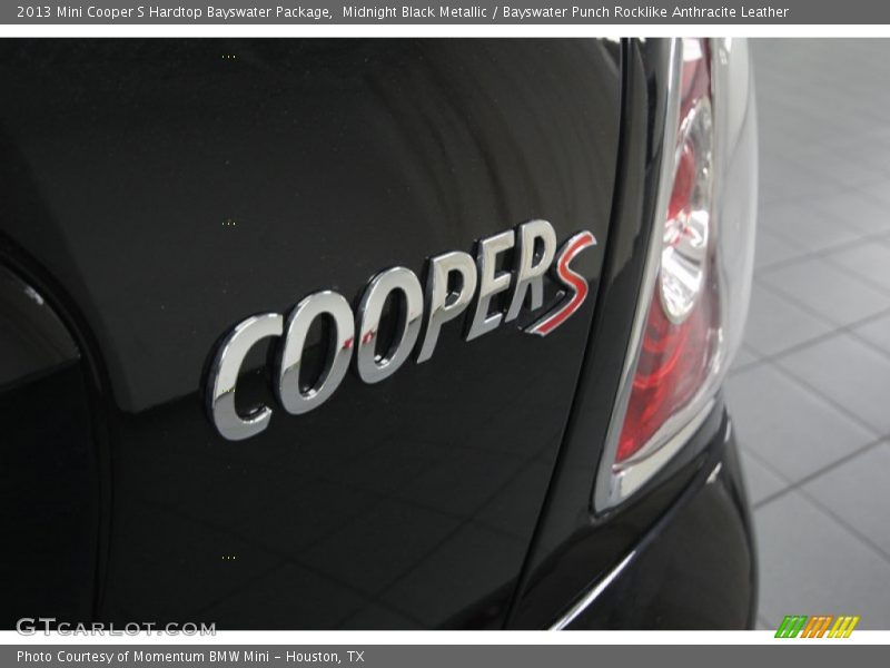 Midnight Black Metallic / Bayswater Punch Rocklike Anthracite Leather 2013 Mini Cooper S Hardtop Bayswater Package