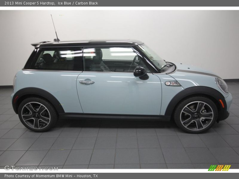 Ice Blue / Carbon Black 2013 Mini Cooper S Hardtop