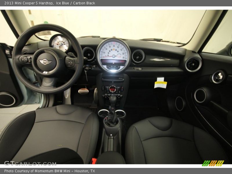 Ice Blue / Carbon Black 2013 Mini Cooper S Hardtop