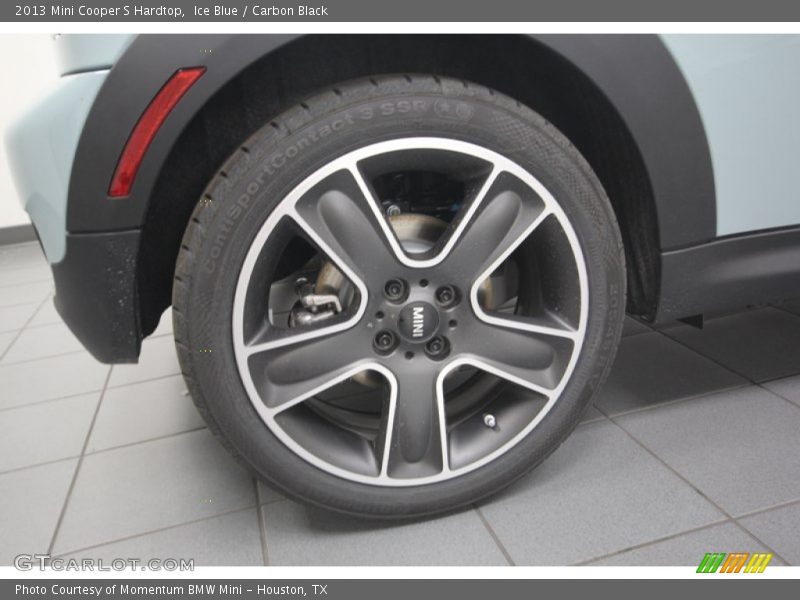 Ice Blue / Carbon Black 2013 Mini Cooper S Hardtop