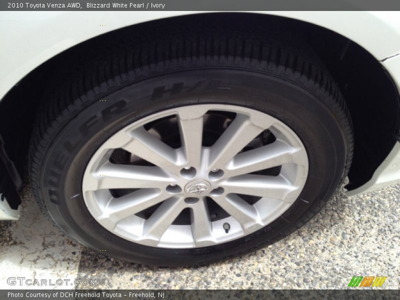 Blizzard White Pearl / Ivory 2010 Toyota Venza AWD