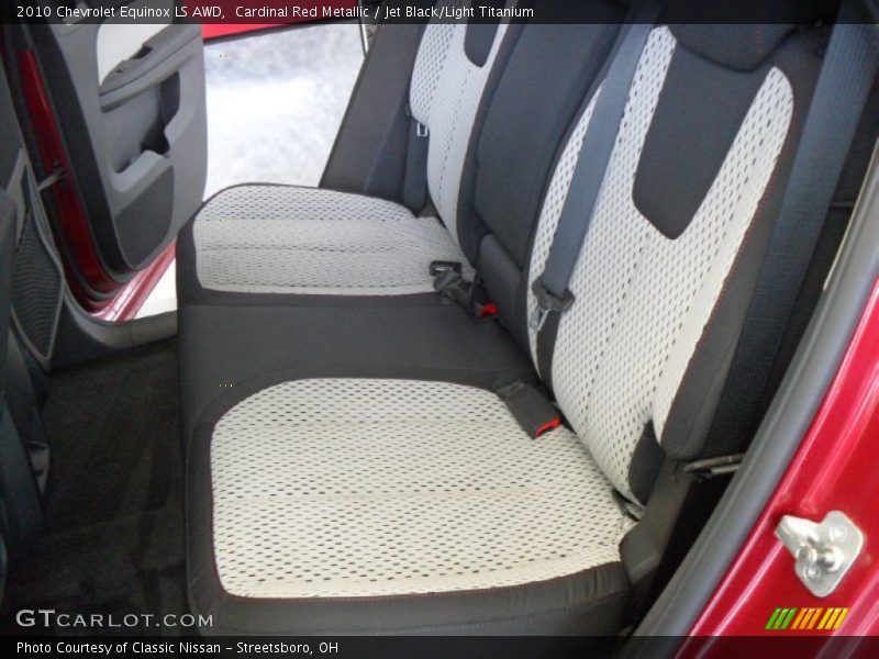 Cardinal Red Metallic / Jet Black/Light Titanium 2010 Chevrolet Equinox LS AWD