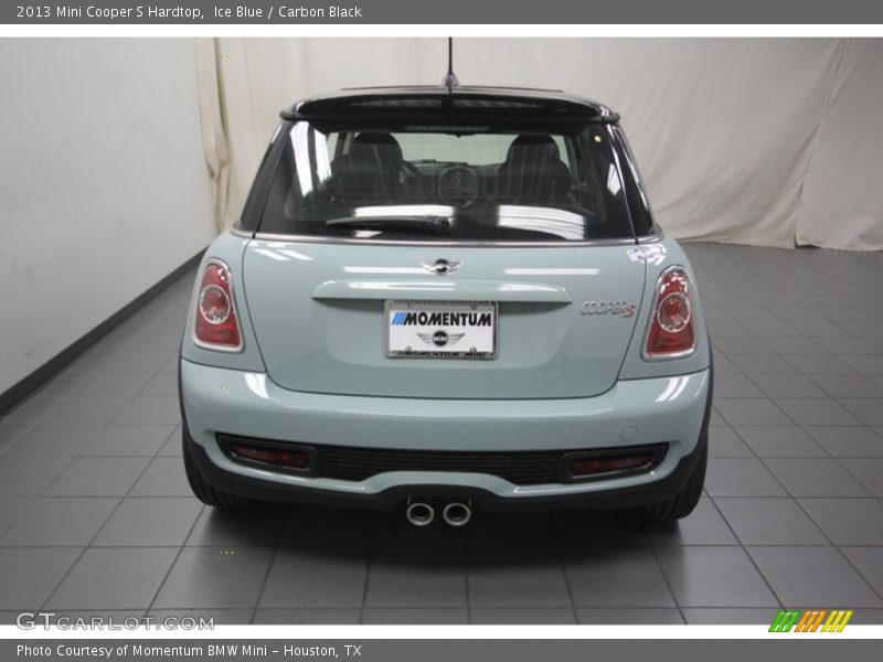 Ice Blue / Carbon Black 2013 Mini Cooper S Hardtop