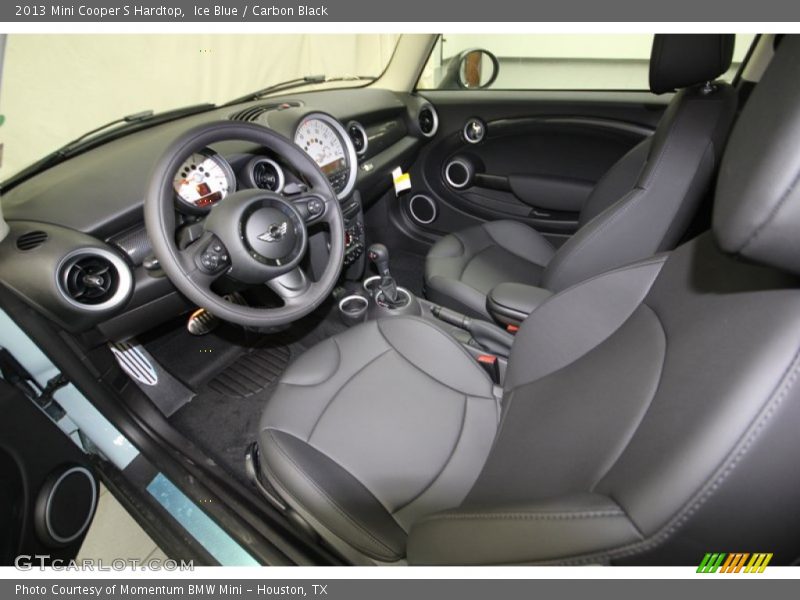 Ice Blue / Carbon Black 2013 Mini Cooper S Hardtop
