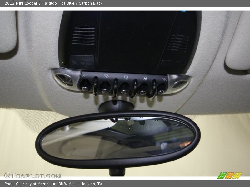 Ice Blue / Carbon Black 2013 Mini Cooper S Hardtop