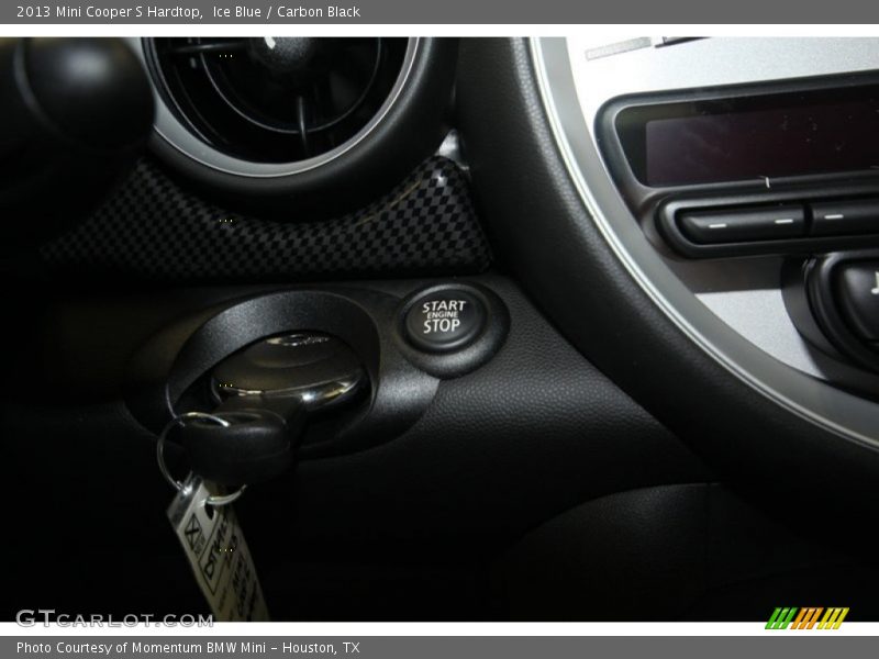 Ice Blue / Carbon Black 2013 Mini Cooper S Hardtop