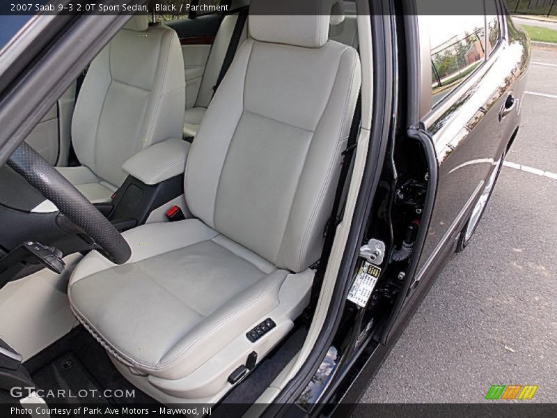 Front Seat of 2007 9-3 2.0T Sport Sedan