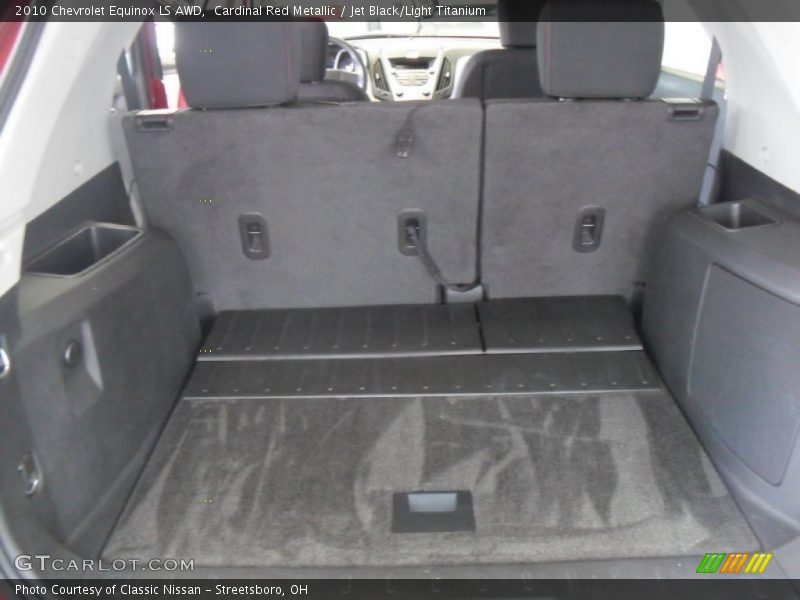 Cardinal Red Metallic / Jet Black/Light Titanium 2010 Chevrolet Equinox LS AWD