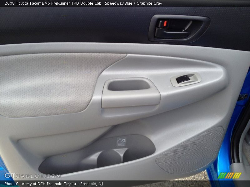 Speedway Blue / Graphite Gray 2008 Toyota Tacoma V6 PreRunner TRD Double Cab