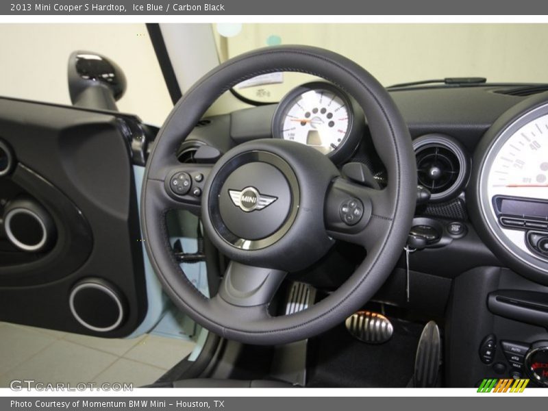 Ice Blue / Carbon Black 2013 Mini Cooper S Hardtop