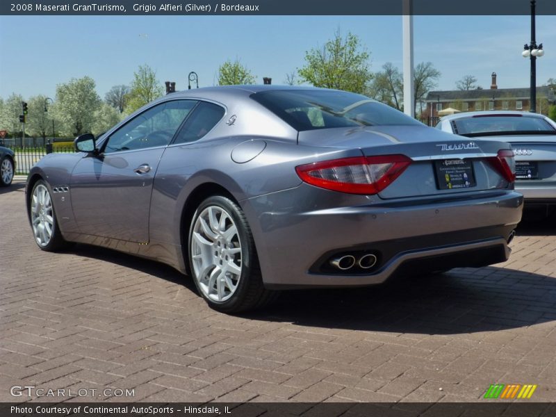 Grigio Alfieri (Silver) / Bordeaux 2008 Maserati GranTurismo