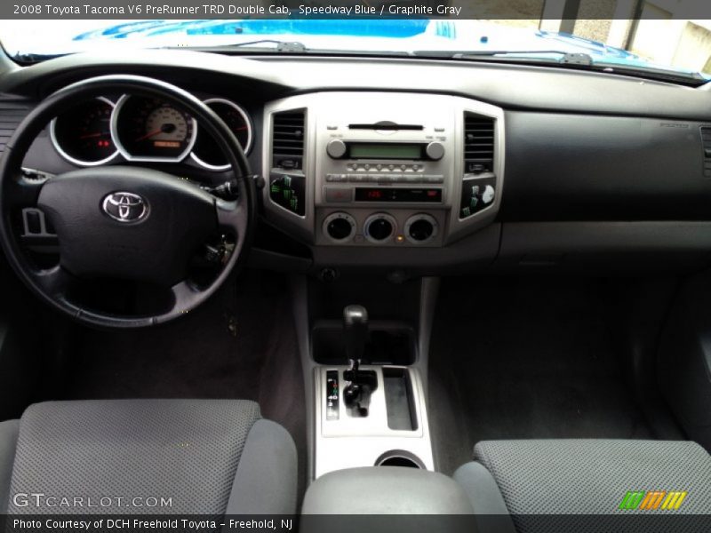 Speedway Blue / Graphite Gray 2008 Toyota Tacoma V6 PreRunner TRD Double Cab