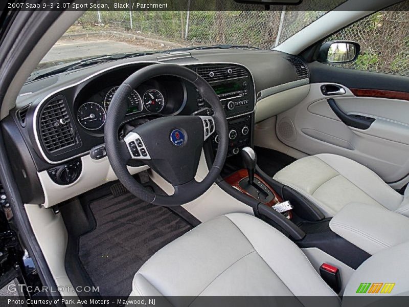 Parchment Interior - 2007 9-3 2.0T Sport Sedan 