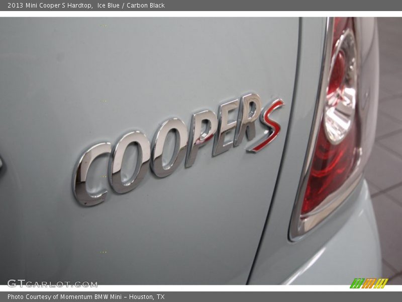 Ice Blue / Carbon Black 2013 Mini Cooper S Hardtop