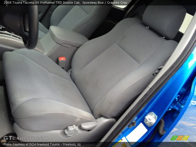 Speedway Blue / Graphite Gray 2008 Toyota Tacoma V6 PreRunner TRD Double Cab