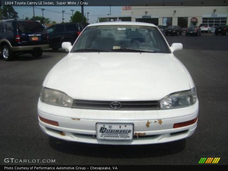 Super White / Gray 1994 Toyota Camry LE Sedan