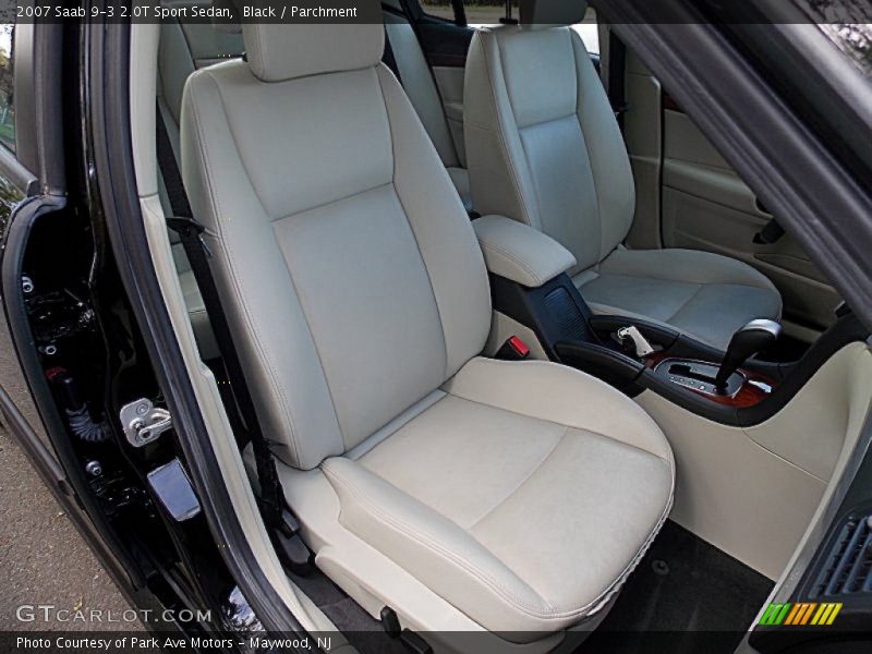 Front Seat of 2007 9-3 2.0T Sport Sedan