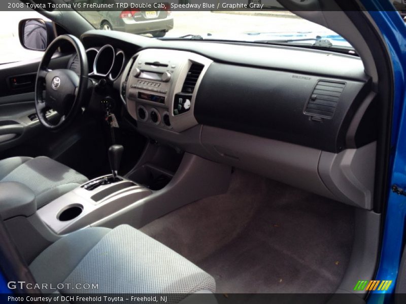Speedway Blue / Graphite Gray 2008 Toyota Tacoma V6 PreRunner TRD Double Cab