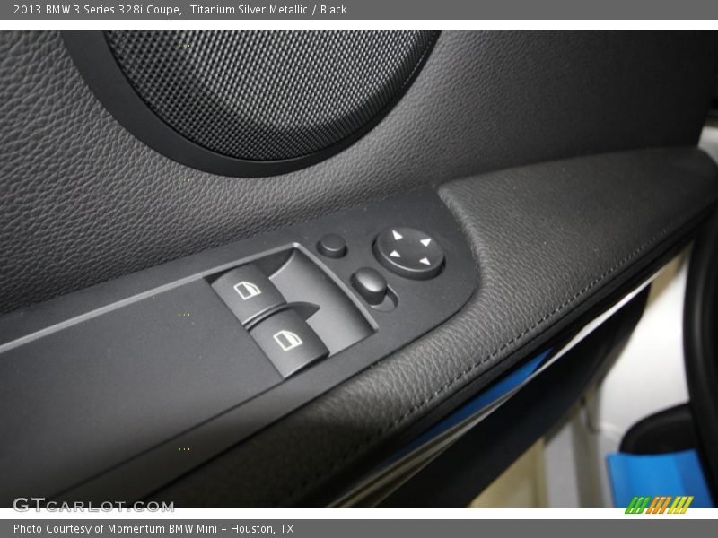 Titanium Silver Metallic / Black 2013 BMW 3 Series 328i Coupe