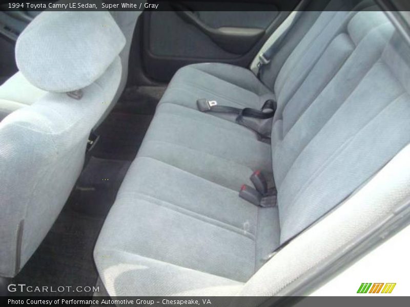 Super White / Gray 1994 Toyota Camry LE Sedan