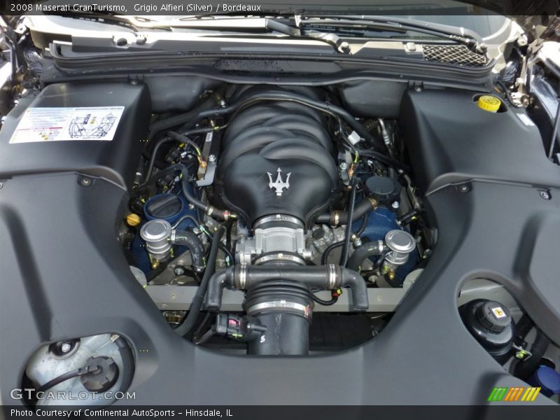  2008 GranTurismo  Engine - 4.2 Liter DOHC 32-Valve V8