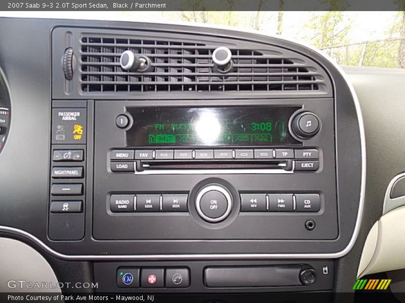 Controls of 2007 9-3 2.0T Sport Sedan
