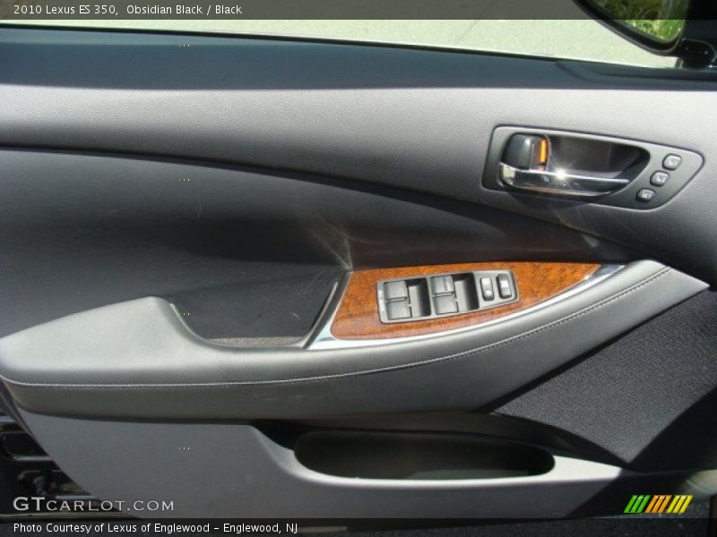 Obsidian Black / Black 2010 Lexus ES 350