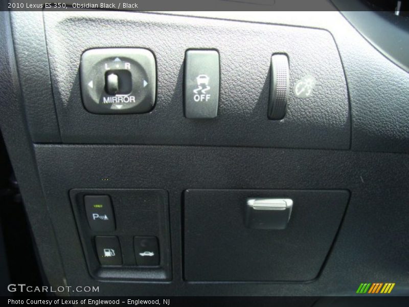Obsidian Black / Black 2010 Lexus ES 350