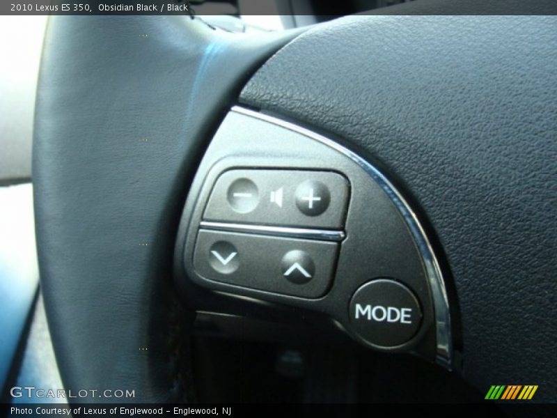 Obsidian Black / Black 2010 Lexus ES 350