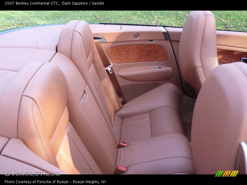 Dark Sapphire / Saddle 2007 Bentley Continental GTC