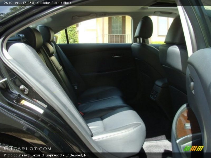 Obsidian Black / Black 2010 Lexus ES 350