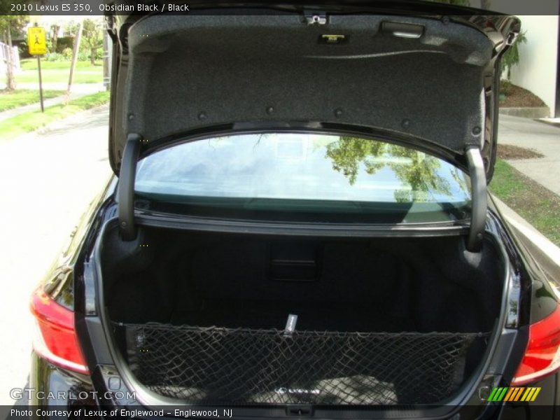 Obsidian Black / Black 2010 Lexus ES 350