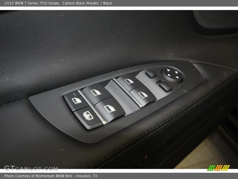 Carbon Black Metallic / Black 2013 BMW 7 Series 750i Sedan