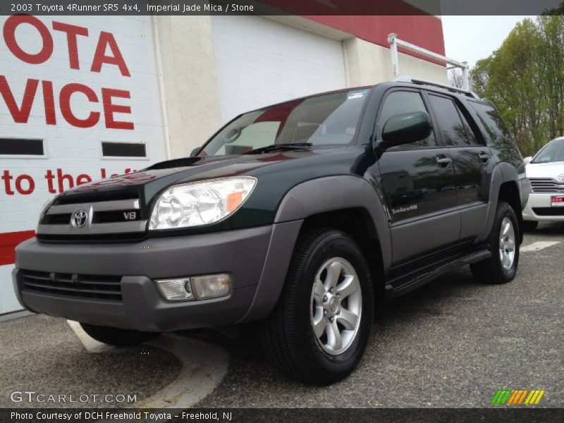 Imperial Jade Mica / Stone 2003 Toyota 4Runner SR5 4x4