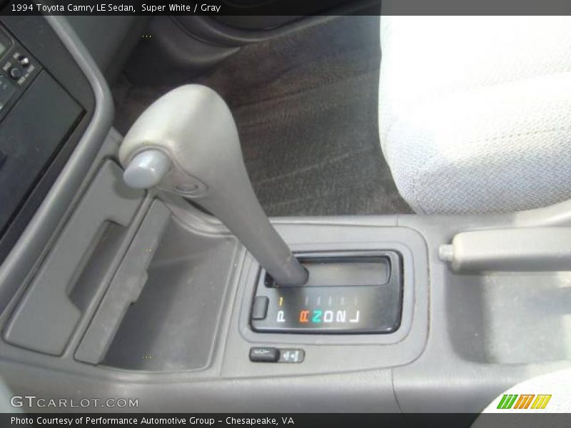 Super White / Gray 1994 Toyota Camry LE Sedan