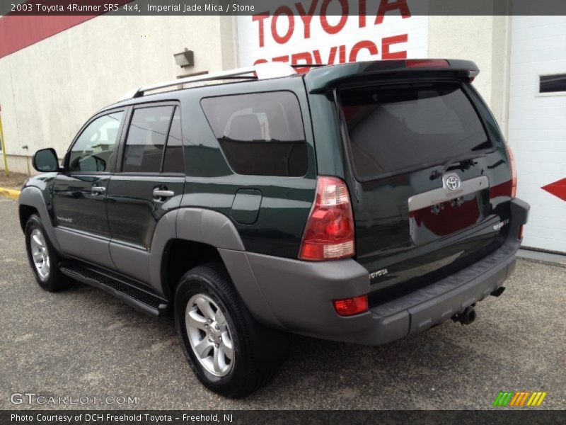 Imperial Jade Mica / Stone 2003 Toyota 4Runner SR5 4x4