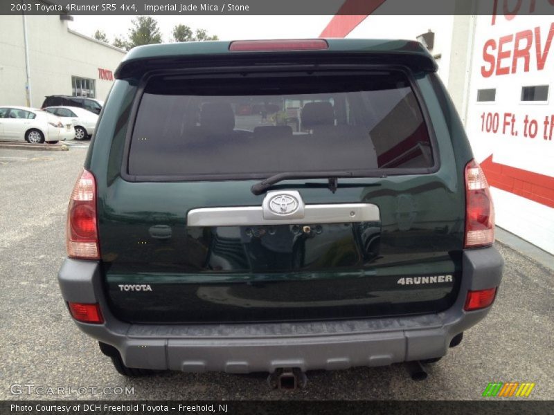 Imperial Jade Mica / Stone 2003 Toyota 4Runner SR5 4x4