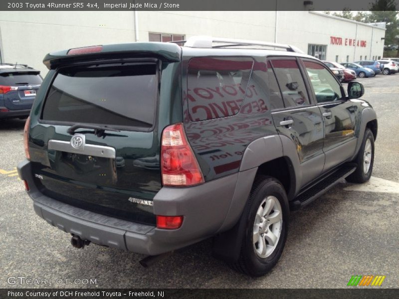 Imperial Jade Mica / Stone 2003 Toyota 4Runner SR5 4x4