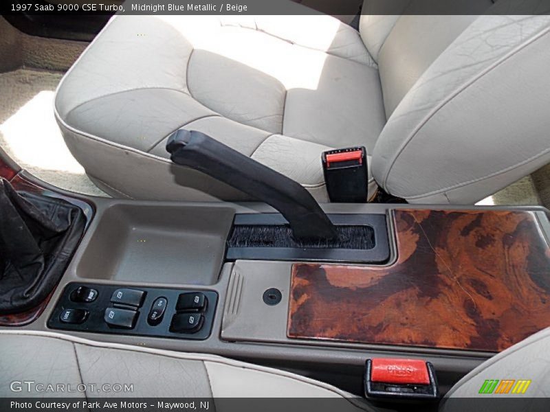 Midnight Blue Metallic / Beige 1997 Saab 9000 CSE Turbo