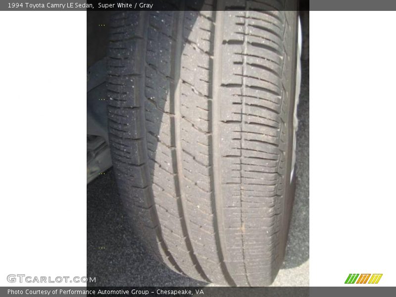 Super White / Gray 1994 Toyota Camry LE Sedan