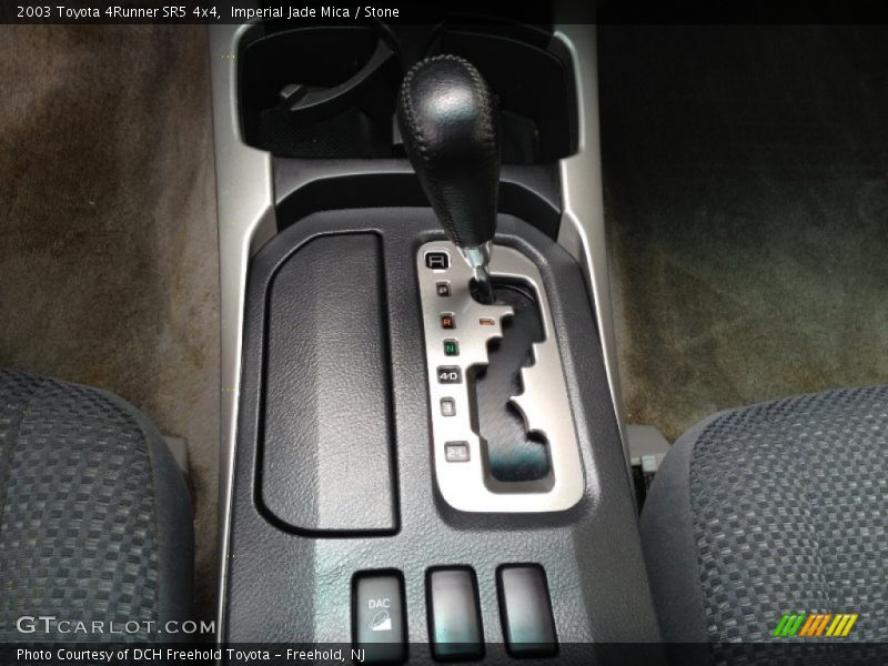 Imperial Jade Mica / Stone 2003 Toyota 4Runner SR5 4x4